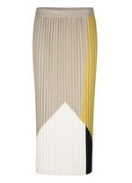 Jupe mit Plisseefalten 