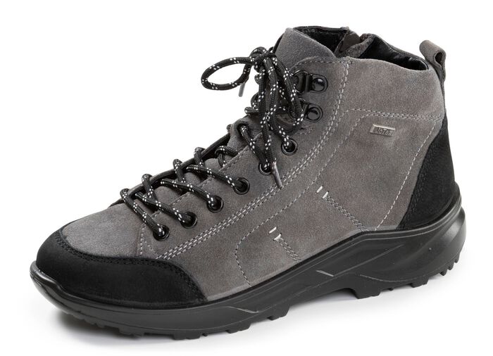 Sportliche Damen-Boots, Weite K, mit herausnehmbarem Fussbett ANTHRAZIT