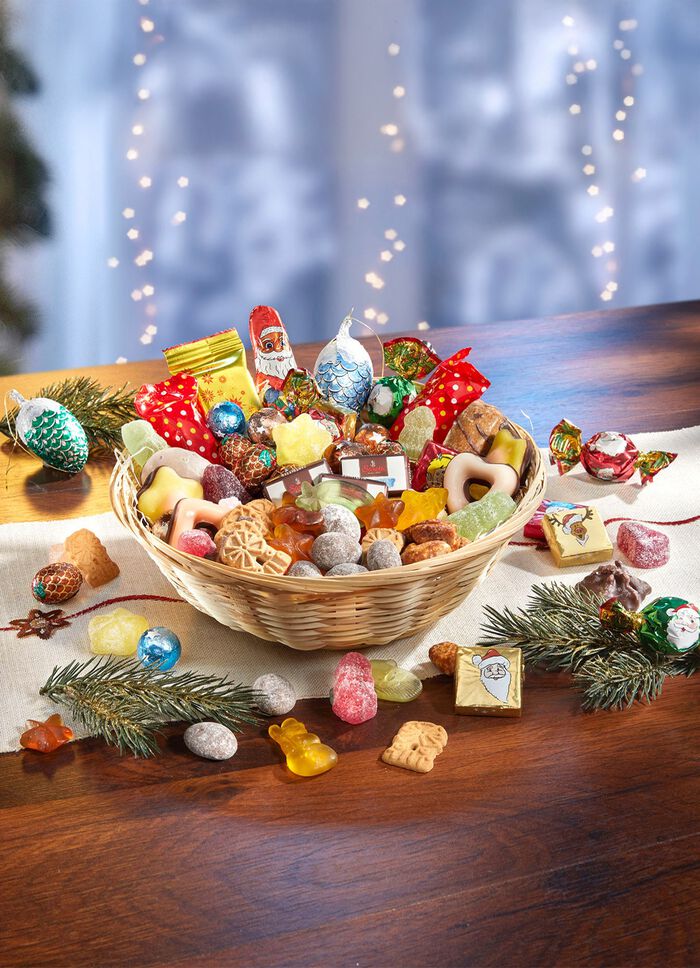 Weihnachts-Naschkorb 
