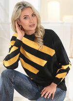 Pullover mit Intarsienmuster 