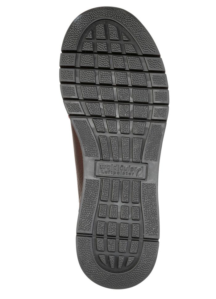 Waldl&auml;ufer, bequeme Damen-Sneaker, Weite H, mit herausnehmbarem Fussbett BORDEAUX-BUNT