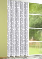 Store mit Blumengirlande 