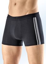 Schiesser Dreierpack Pants mit Kontraststreifen 