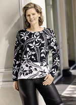 Shirt in Bord&uuml;ren-Optik 