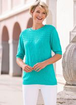 Pullover in Mustermix 