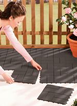 Terrassenplatten-Set, 12-teilig ANTHRAZIT