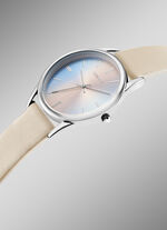 Quartz-Damenuhr mit Metallgehäuse  