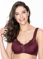 Viania Zweierpack BH 1X BURGUND, 1X SCHWARZ