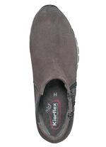 Bootie mit zwei Reissverschl&uuml;ssen GRAU