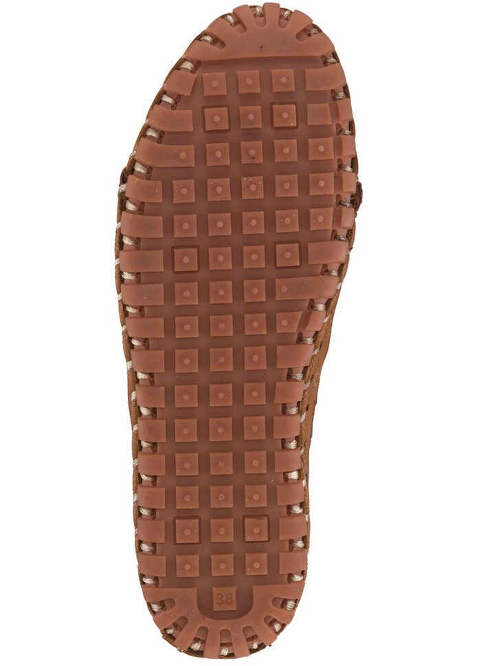 Gemini Bootie mit praktischem Fersen-Reissverschluss COGNAC