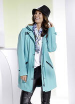 Funktions-Longjacke mit abnehmbarer Kapuze 