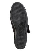 Laurina Klettschuh mit zart funkelnder Glitzer-Pr&auml;gung SCHWARZ