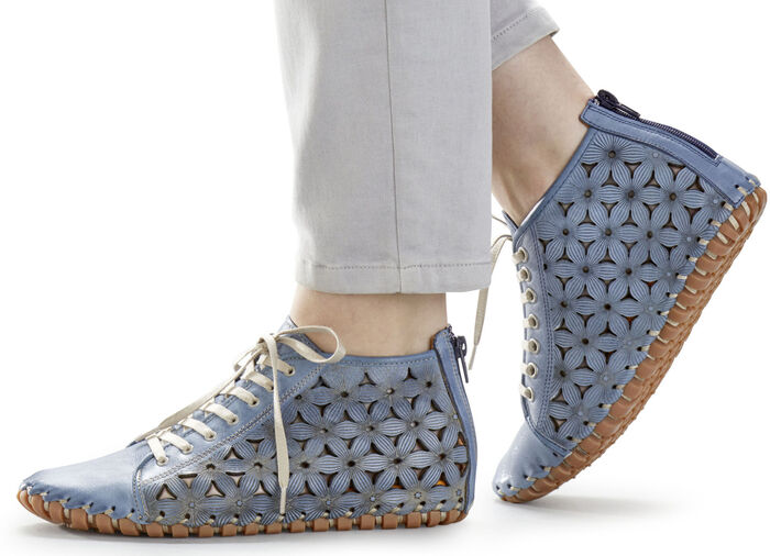 Gemini Bootie mit praktischem Fersen-Reissverschluss JEANS