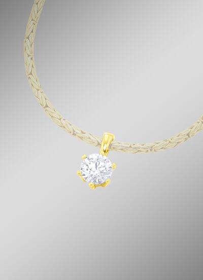 Anhänger mit Brillant 