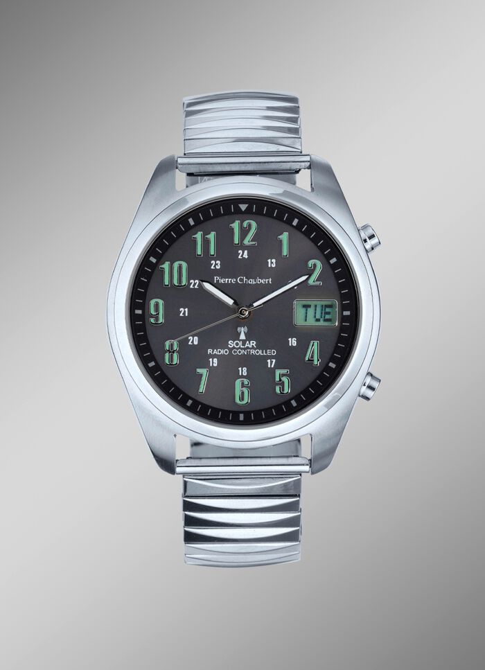 Pierre Chaubert- Funk-Solar-Herrenuhr 