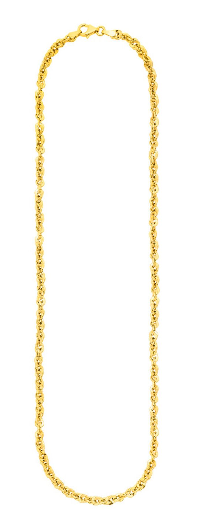 Klassissche Kordelketten-Garnitur, diamantiert 