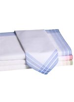 Damen-Stofftaschent&uuml;cher aus reiner Baumwolle 