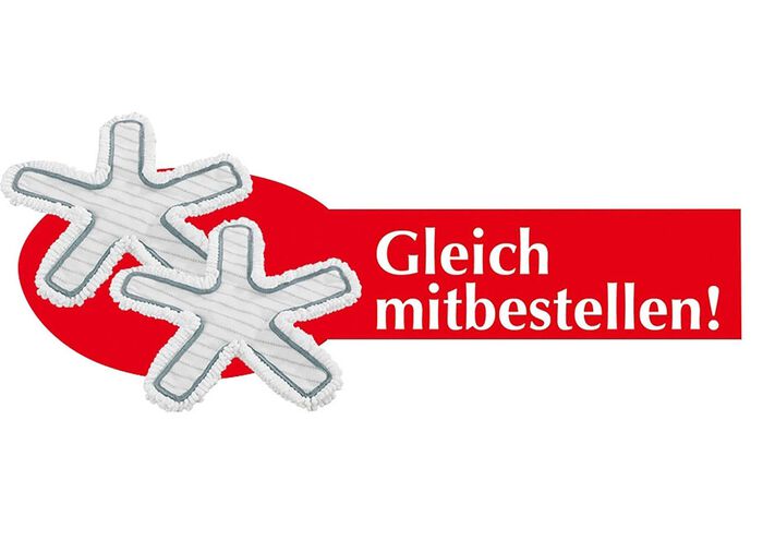 Ersatzbez&uuml;ge, 2er-Set, f&uuml;r Bodenwischer Oktopus von Maximex 