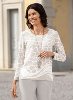Pullover in Jacquard-Dessin 