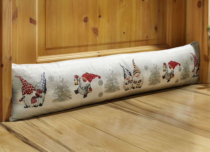 Digital bedruckte Zugluftrolle 