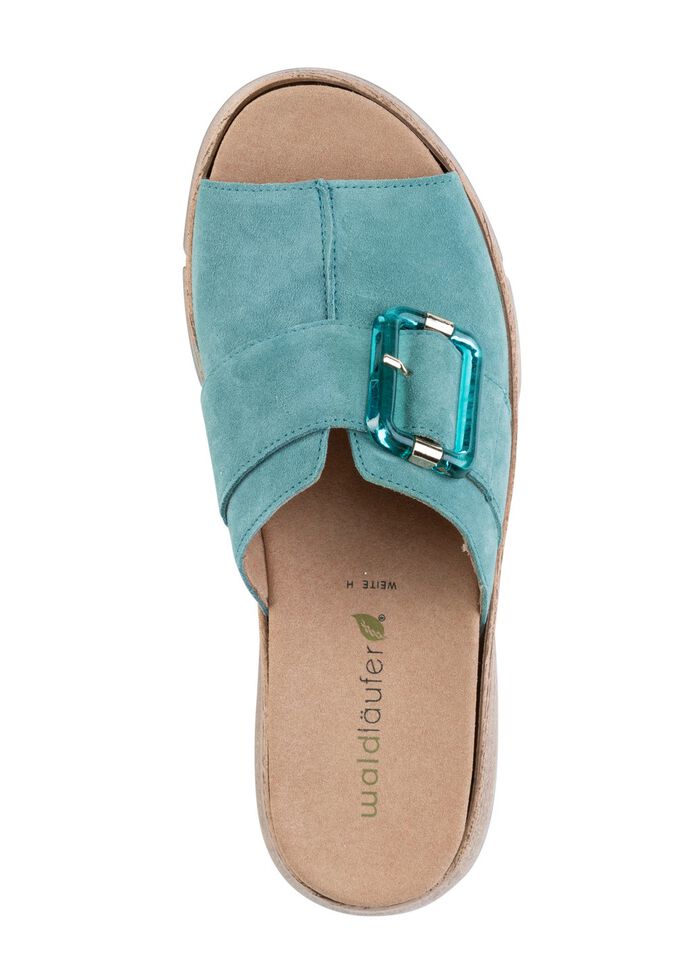 Waldl&auml;ufer Pantolette mit Zier-Schliesse 