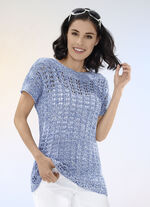 Pulli aus hochwertigem Melange-Garn 