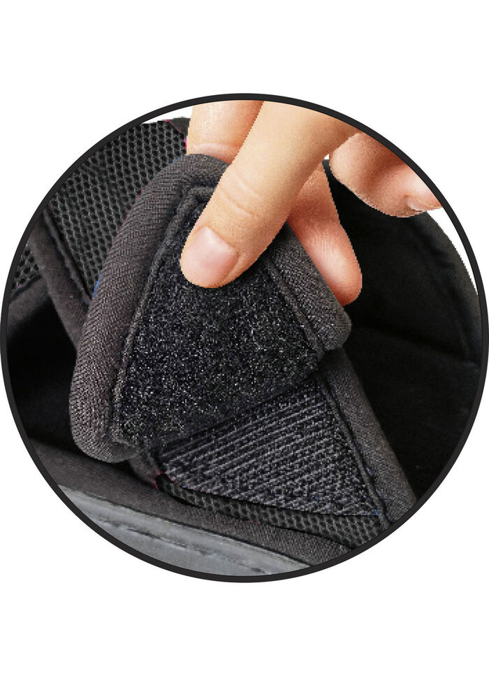 Relax-Cross Slipper f&uuml;r drinnen und draussen SCHWARZ