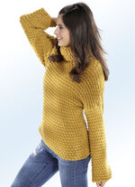 Pullover in Grobstrick mit Struktur 