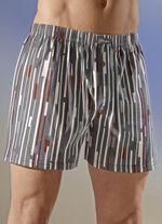 Viererpack Boxershorts mit Streifendessin 