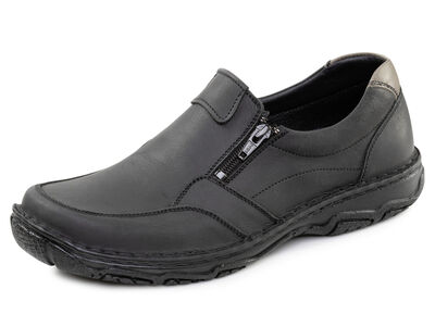 GINO GALANTE, klassische Herren-Slipper, mit herausnehmbarem Fussbett 