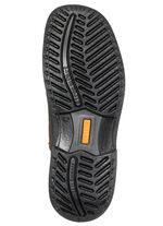 Stiefel mit echtem Lammfellfutter DUNKELBRAUN