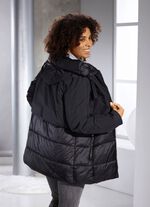 Funktionsjacke in angesagtem Materialmix 