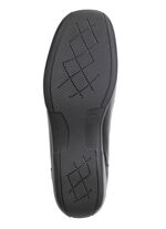 ELENA EDEN, klassische Damen-Slipper, mit herausnehmbarem Fussbett SCHWARZ-BRAUN