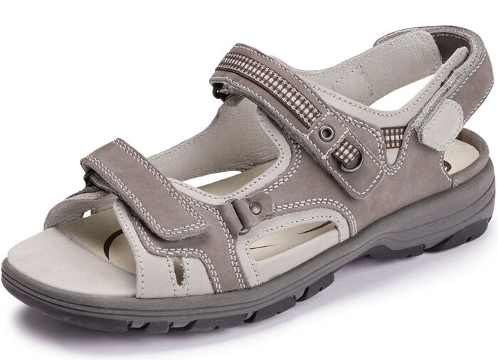 Waldl&auml;ufer, sportliche Damen-Sandalen, Weite H, mit herausnehmbarem Fussbett 