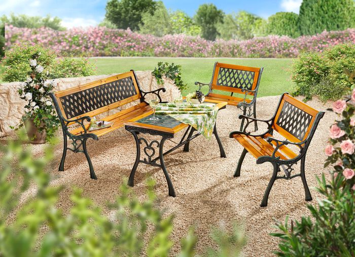 Gartenmöbel Royal mit rustikalem Charme 