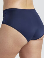 Miss Mary Slip mit farbharmonischem Floraldessin MARINE-BUNT