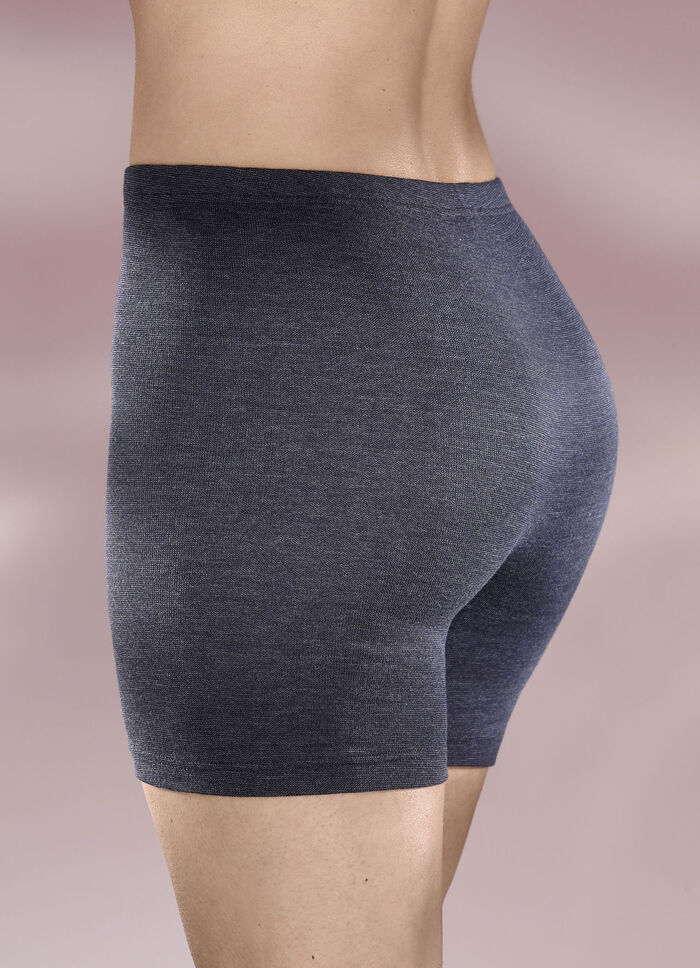 Pompadour Zweierpack Longpants mit Gummizug im Bund