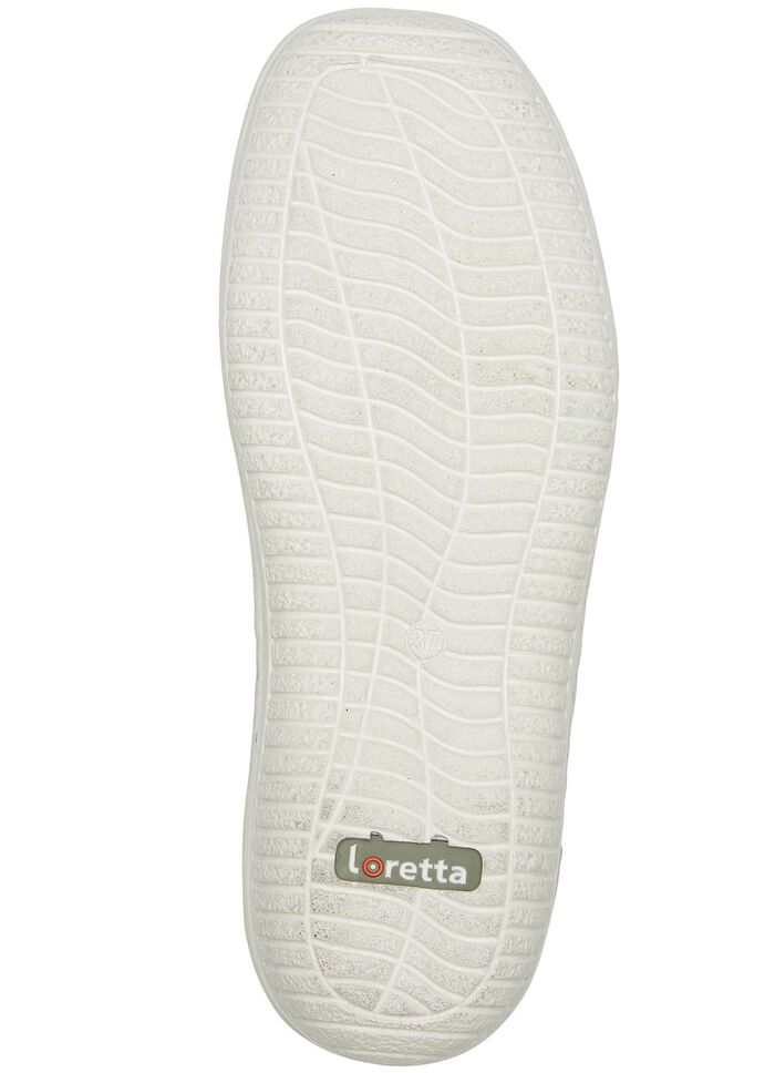 ELENA EDEN Slipper aus schattiertem Nappaleder BURGUND