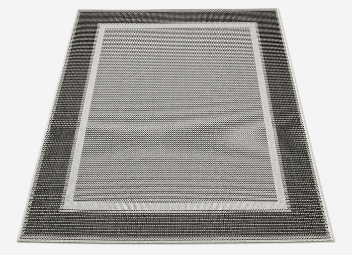 Brücken und Teppich für drinnen und draussen ANTHRAZIT