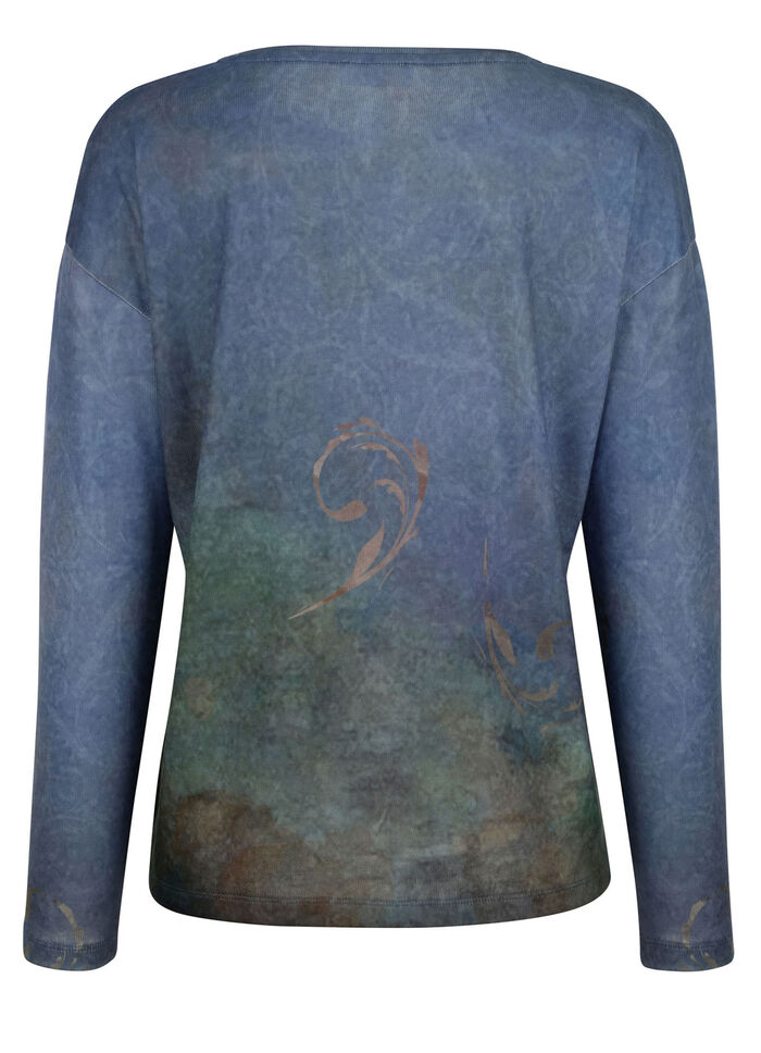 Shirt mit dezentem Floralprint 