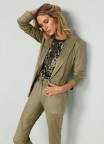 Longblazer mit Schalkragen 