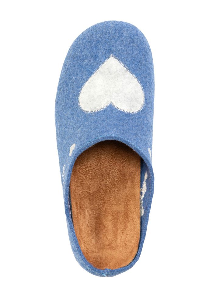 Laurina, klassische Damen-Hausschuhe, mit herausnehmbarem Fussbett 