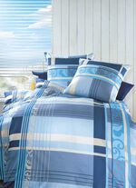 &laquo;Dormisette&raquo; Bettw&auml;sche-Garnitur, verschiedene Farben und Qualit&auml;ten BLAU