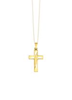 Kreuz-Anh&auml;nger in Bicolor 