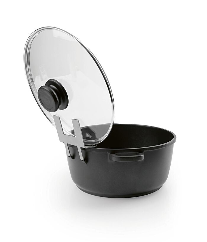 Topfdeckelhalter &laquo;Topfi&raquo; aus Edelstahl 