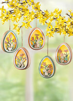 Beleuchtete Ostereihänger, 5er-Set 