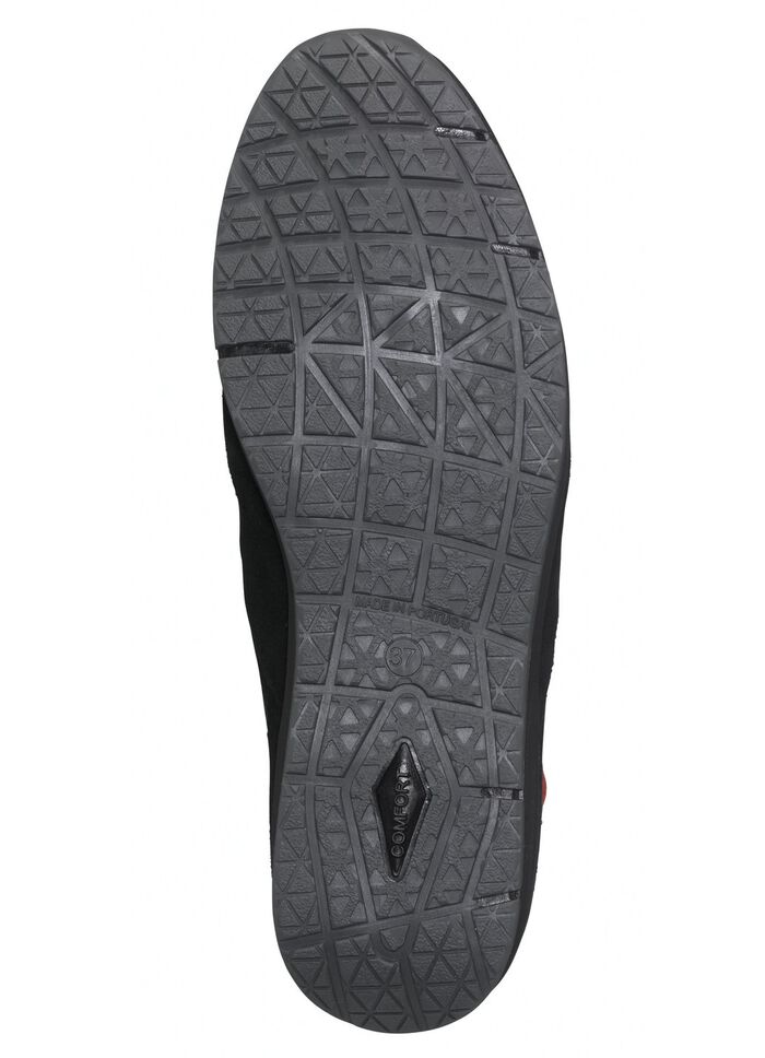 Schn&uuml;r-Bootie mit praktischem Seiteneissverschluss 