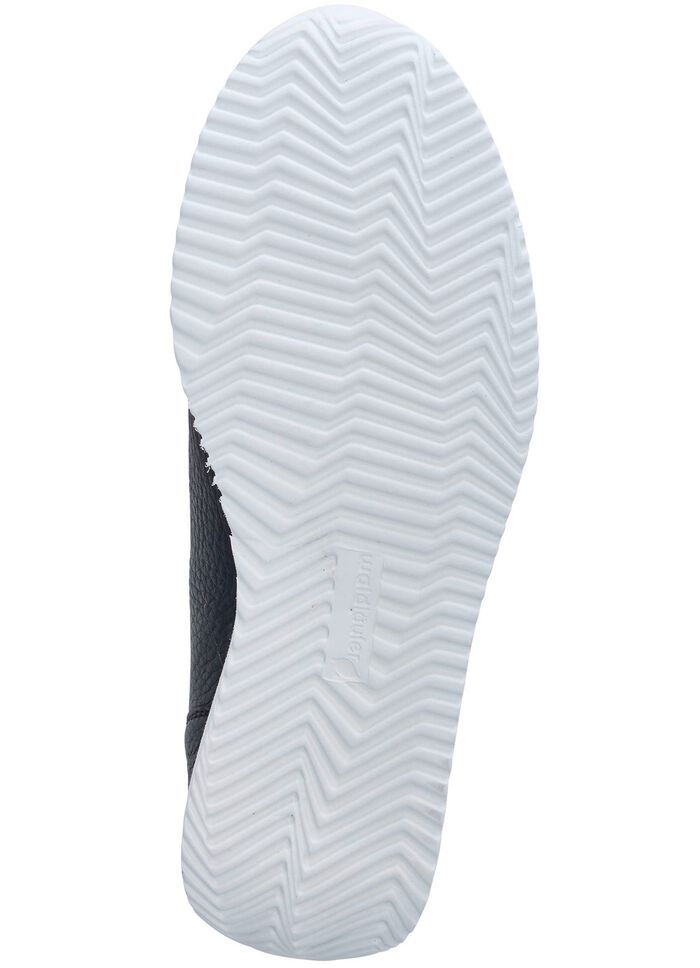 Waldl&auml;ufer, bequeme Damen-Slipper, Weite H, mit herausnehmbarem Fussbett DUNKELBLAU