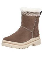 Remonte, gef&uuml;tterte Damen-Stiefeletten, Winterschuhe, Weite G, mit Lammfell 