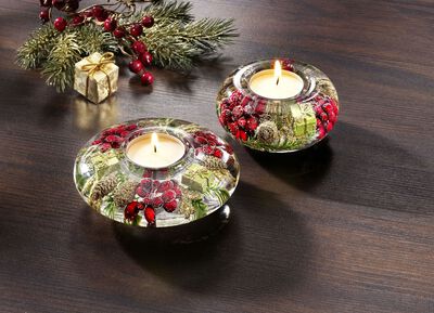 Teelichthalter &laquo;Ufo&raquo; 